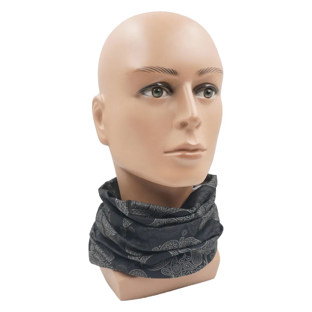 Seamless Bandana Rave Face Cover Scarf Mask Neck Gaiter Face Mask For Men Women Cycling Balaclava Headband Head Wrap Headwear