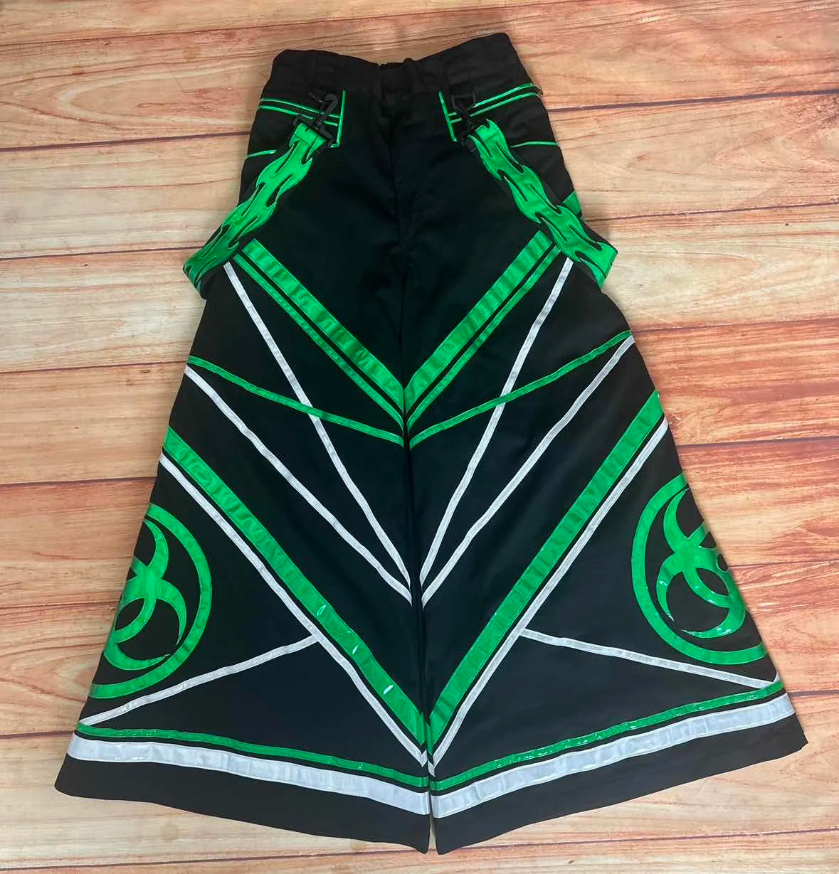 PHATTPANT Phat Pants Rave Gear Reflective Dance Melbourne Shuffle Biohazard C101