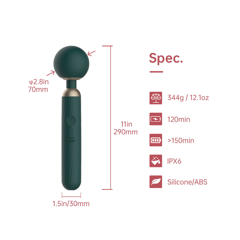 Magic Zenith Cordless Wand Massager