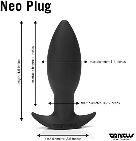 Tantus Sex/Adult Toys Neo Butt Plug - Ultra-Premium & Flexible Sex Toy