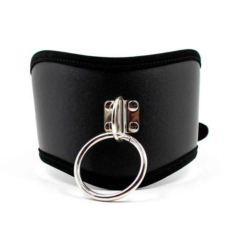 BDSM Bondage SM Kit Women Neck Collar Restraint Set Love Black Slave