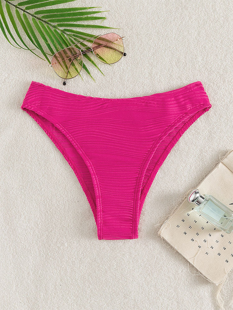 Two-Piece Bathing Suit with Strapback Design