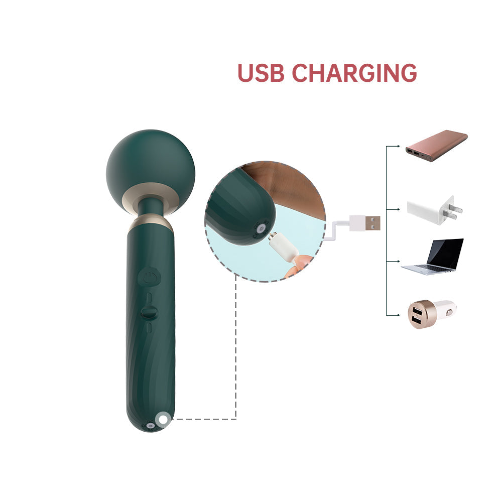 Magic Zenith Cordless Wand Massager