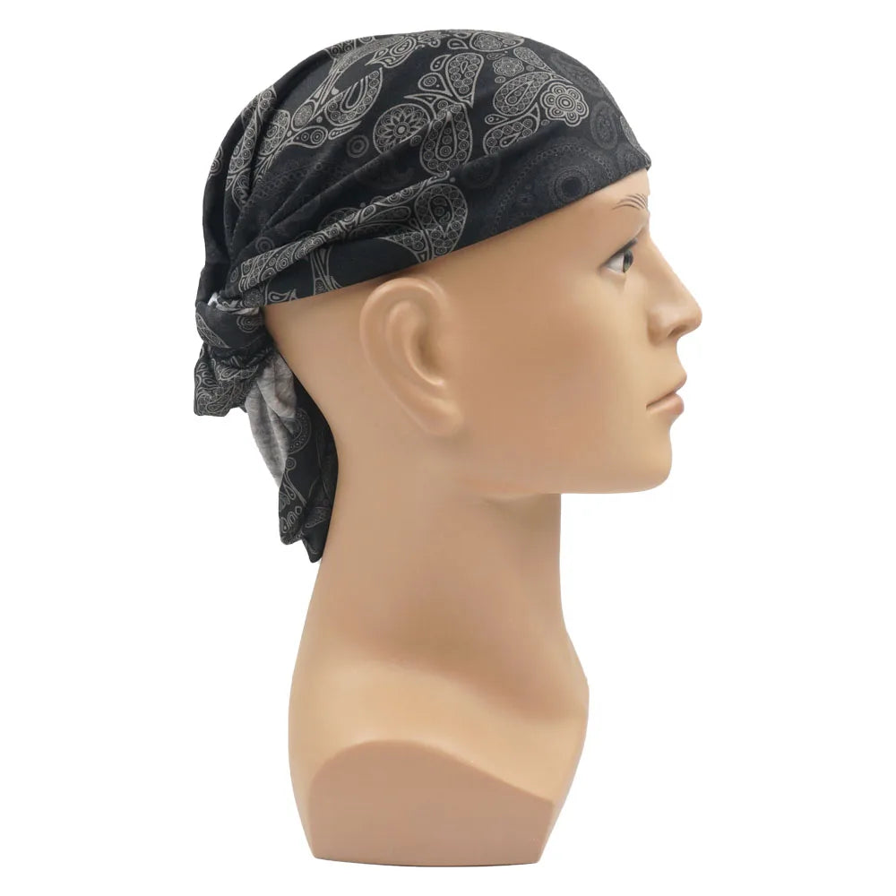 Seamless Bandana Rave Face Cover Scarf Mask Neck Gaiter Face Mask For Men Women Cycling Balaclava Headband Head Wrap Headwear