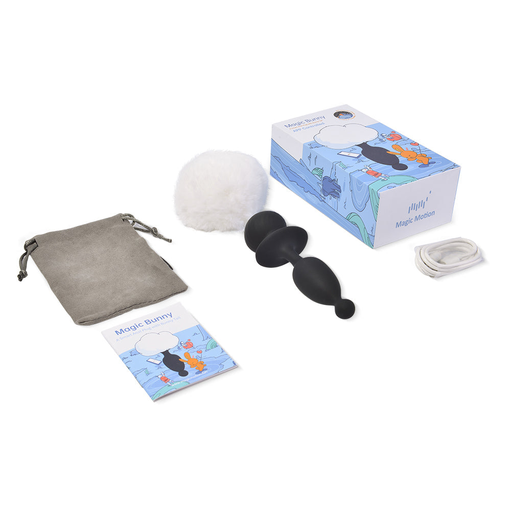 Magic Bunny Tail Butt Plug