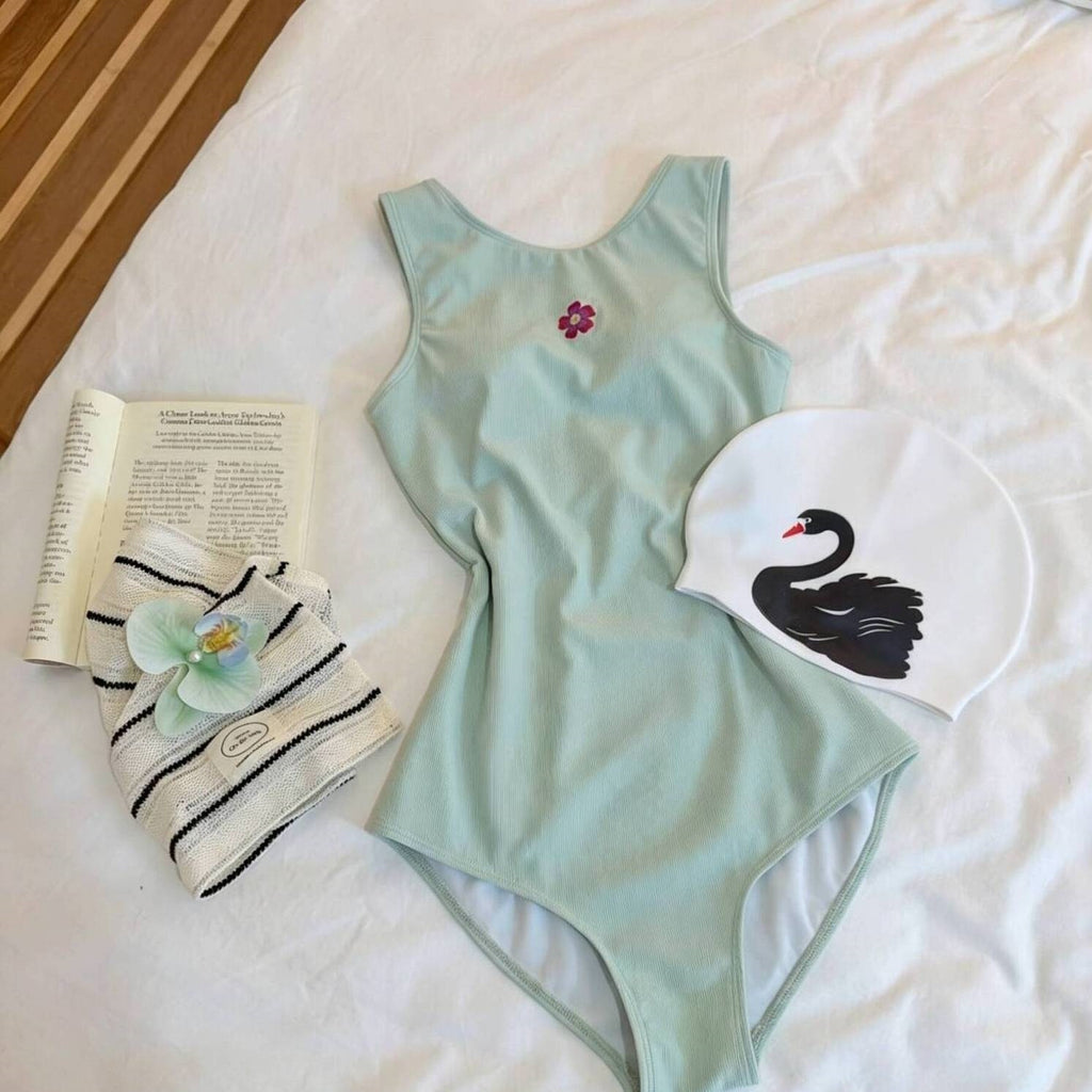 Green Swimwear Women's Bathing Suit Swimming Costume
