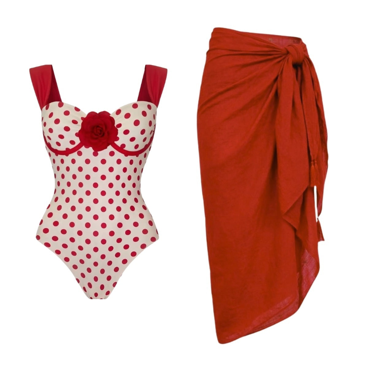 One-Piece Swimwear Set for Women, Bathing Suit