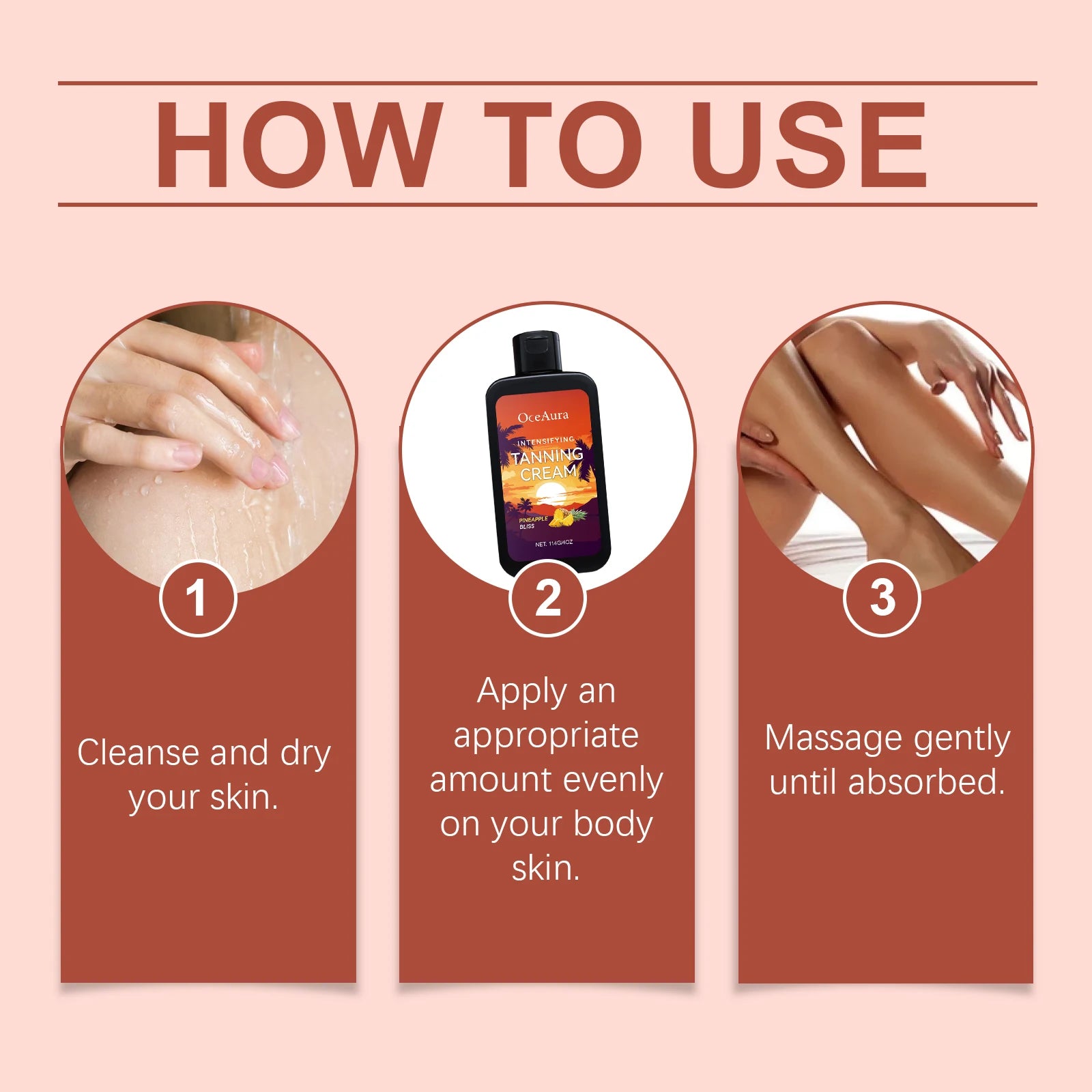 Body Tanning Cream In Solarium Skin Bronzing Strengthen Melanin Promote Healthy Skin Tone Natural Self Tanning Lotion Moisturize