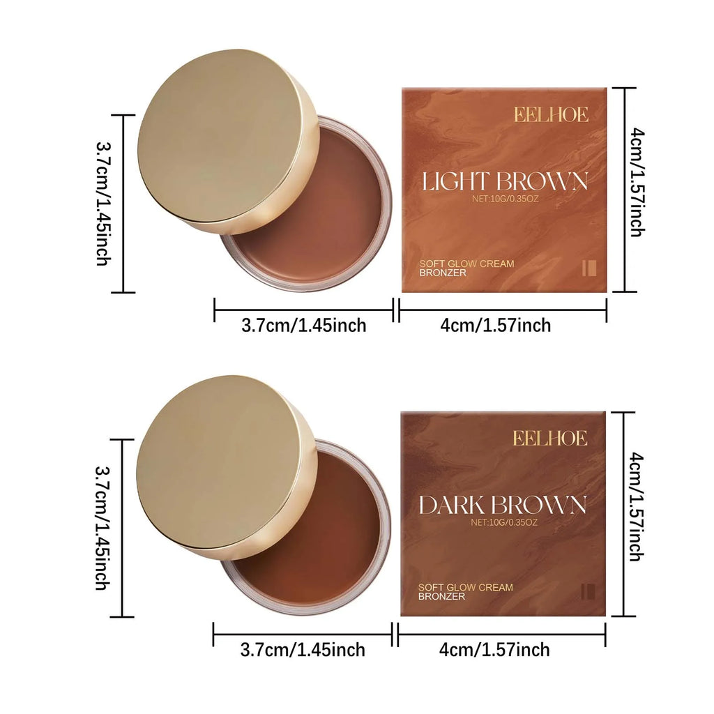 Brown Tanning Cream Sunless Self Tanning Body Bronzer Summer Beach Outdoor Natural Tanning Moisturizing Treatment Black Cream