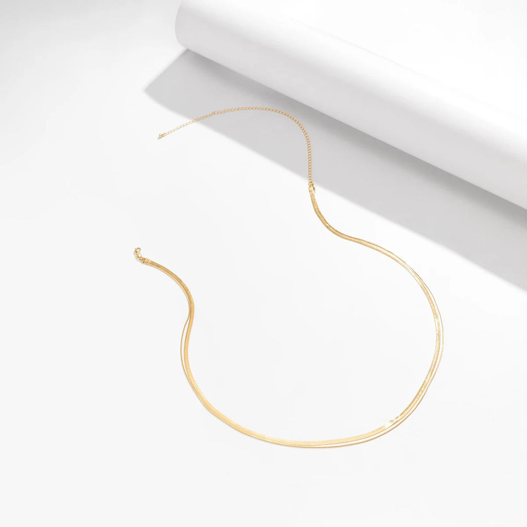 Ingemark Sexy Flat Snake Chain Waist Belly Belt for Women Summer Beach