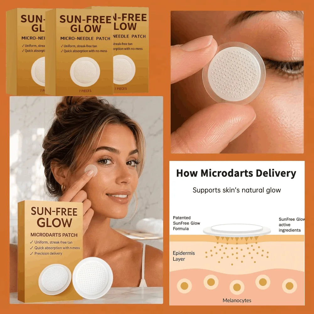 Black Skin Care Sunless Patches Natural Tanning Effect Safe Non-irritating Achieving Both Tanning and Skincare for All Skin Type