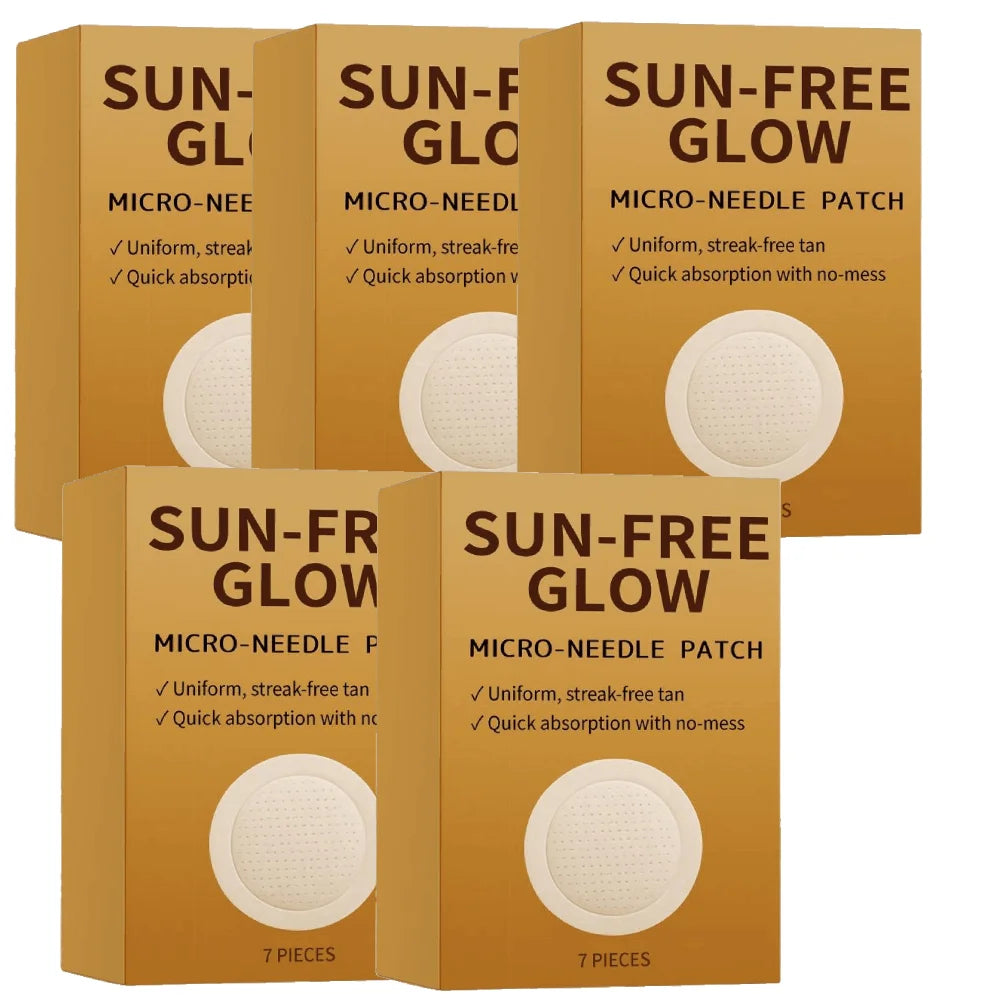Black Skin Care Sunless Patches Natural Tanning Effect Safe Non-irritating Achieving Both Tanning and Skincare for All Skin Type