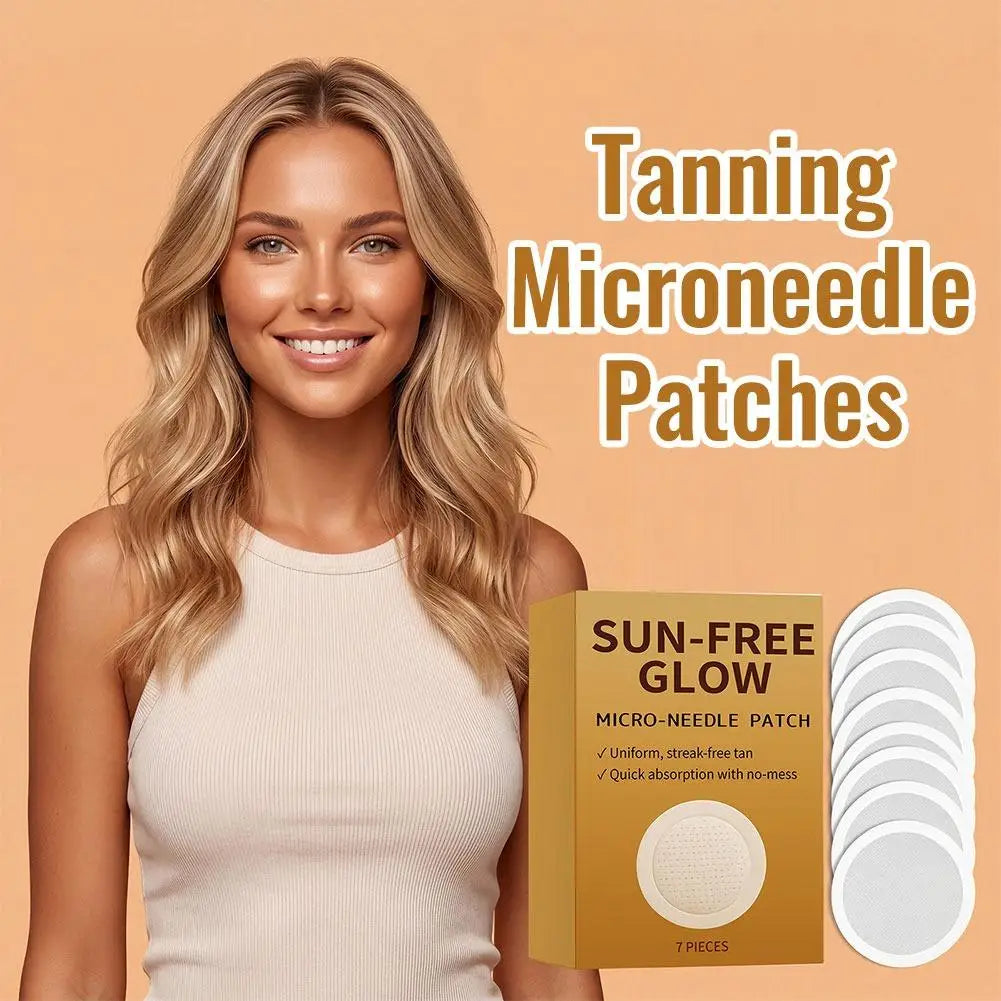 Black Skin Care Sunless Patches Natural Tanning Effect Safe Non-irritating Achieving Both Tanning and Skincare for All Skin Type