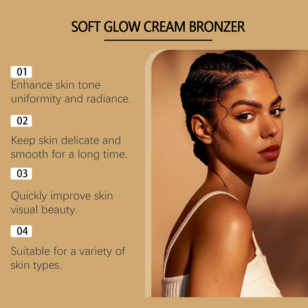 Brown Tanning Cream Sunless Self Tanning Body Bronzer Summer Beach Outdoor Natural Tanning Moisturizing Treatment Black Cream