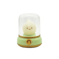 LED Night Light Cute Flameless Candle Light with Two Modes USB Rechargeable Dimmable Camping Light For Bedroom Decor