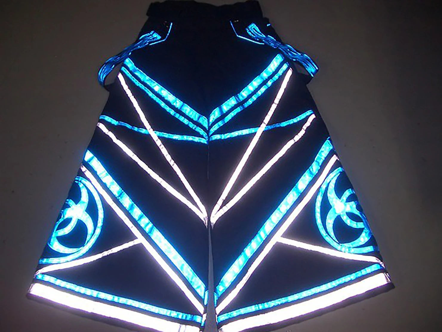 RAVE GEAR Phat Shuffle Pants, Ghost Step Melbourne Shuffle Dance Trousers Hardstyle Jumpstyle Heatwave Pants Model P13